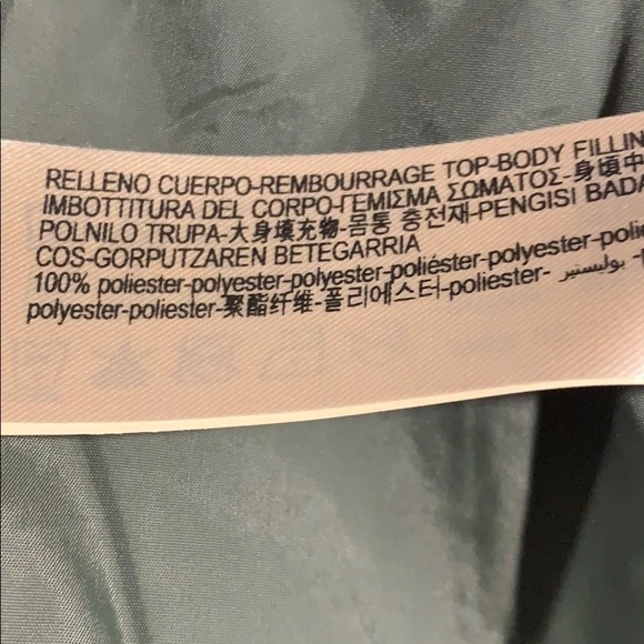 NWT. Massimo Dutti Green Technical Blazer. Size 42 - Picture 6 of 7